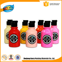 60 ml Nuevo producto 24 colores Pintura de acrílico del estudio de la pintura de los niños del adulto